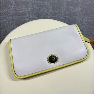 Coach Legacy Two Tone Clutch Wallet Purse